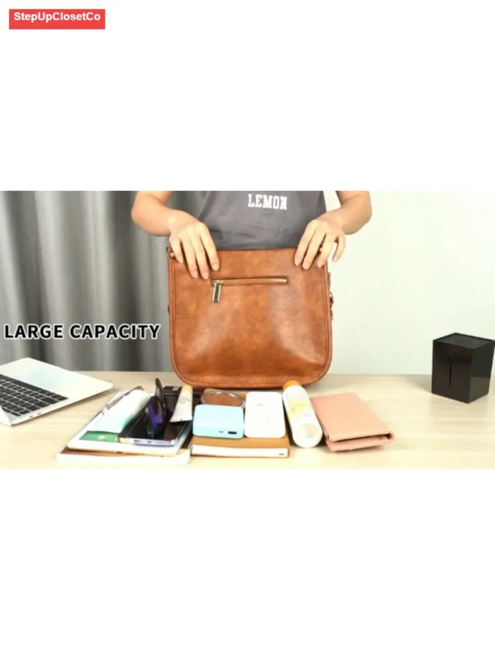 Women's Vegan Leather Hobo Crossbody Bag with 2 Adjustable Guitar Straps Gold